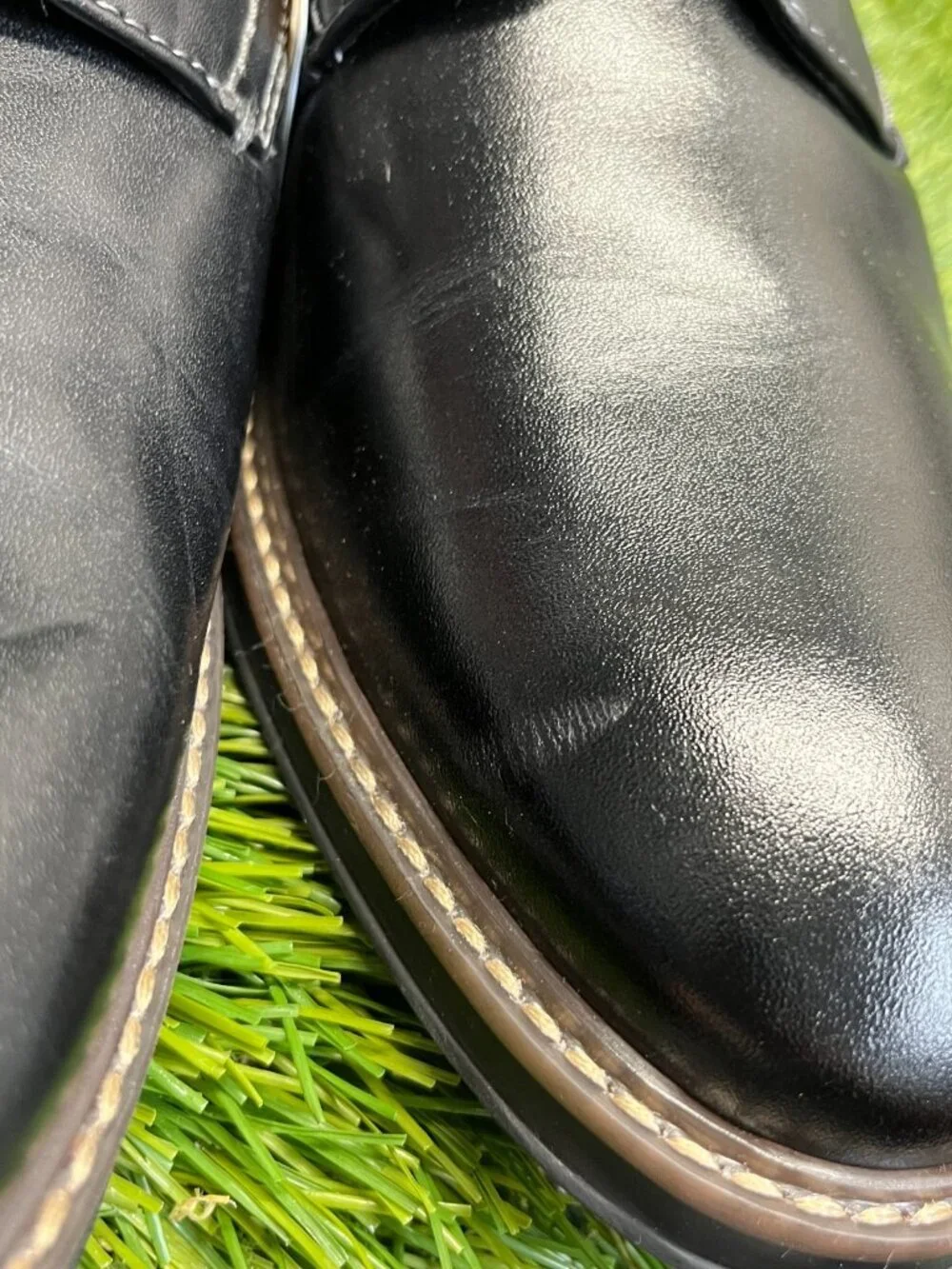 Nunn‎ Bush Westfield Mens Size 9.5 Black Classic Plain Toe Oxford Dress Shoes